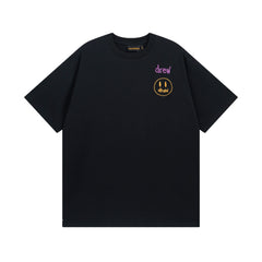 Drew House Drew Bieber Logo Short Sleeve Tee, Charcoal Black