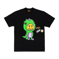 Drew House Dinosaur Graphic Short Sleeve Tee, Black