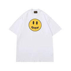 Drew House Mascot Smiley Tee, White