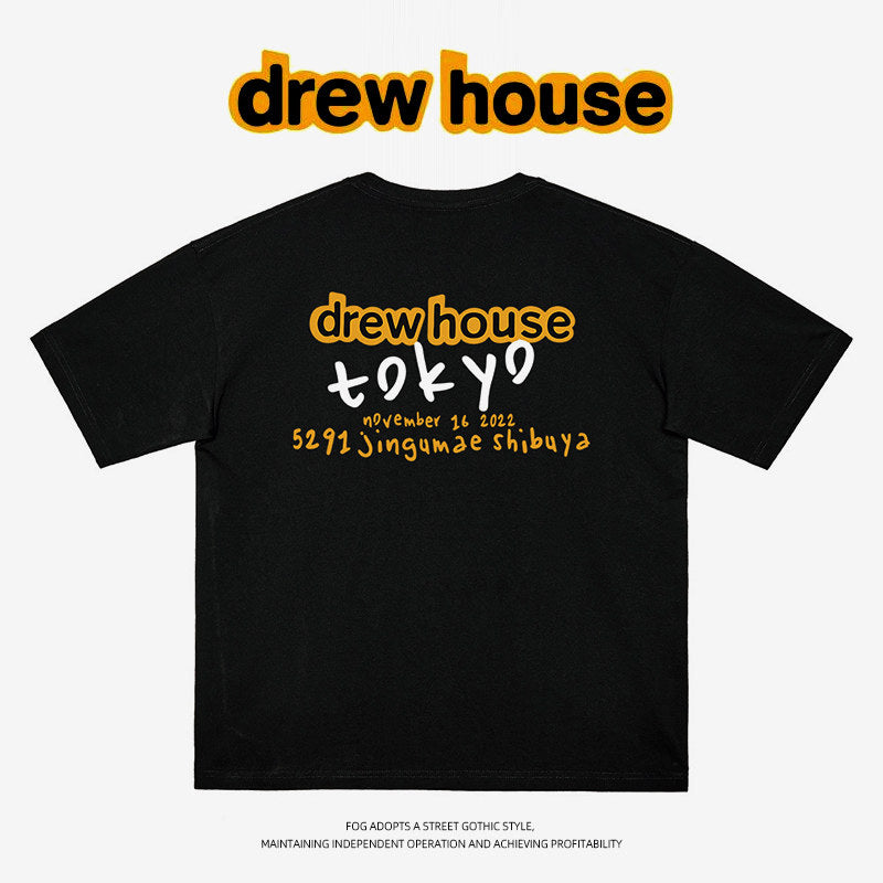 Drew House Tokyo Limited Short Sleeve Tee, Black